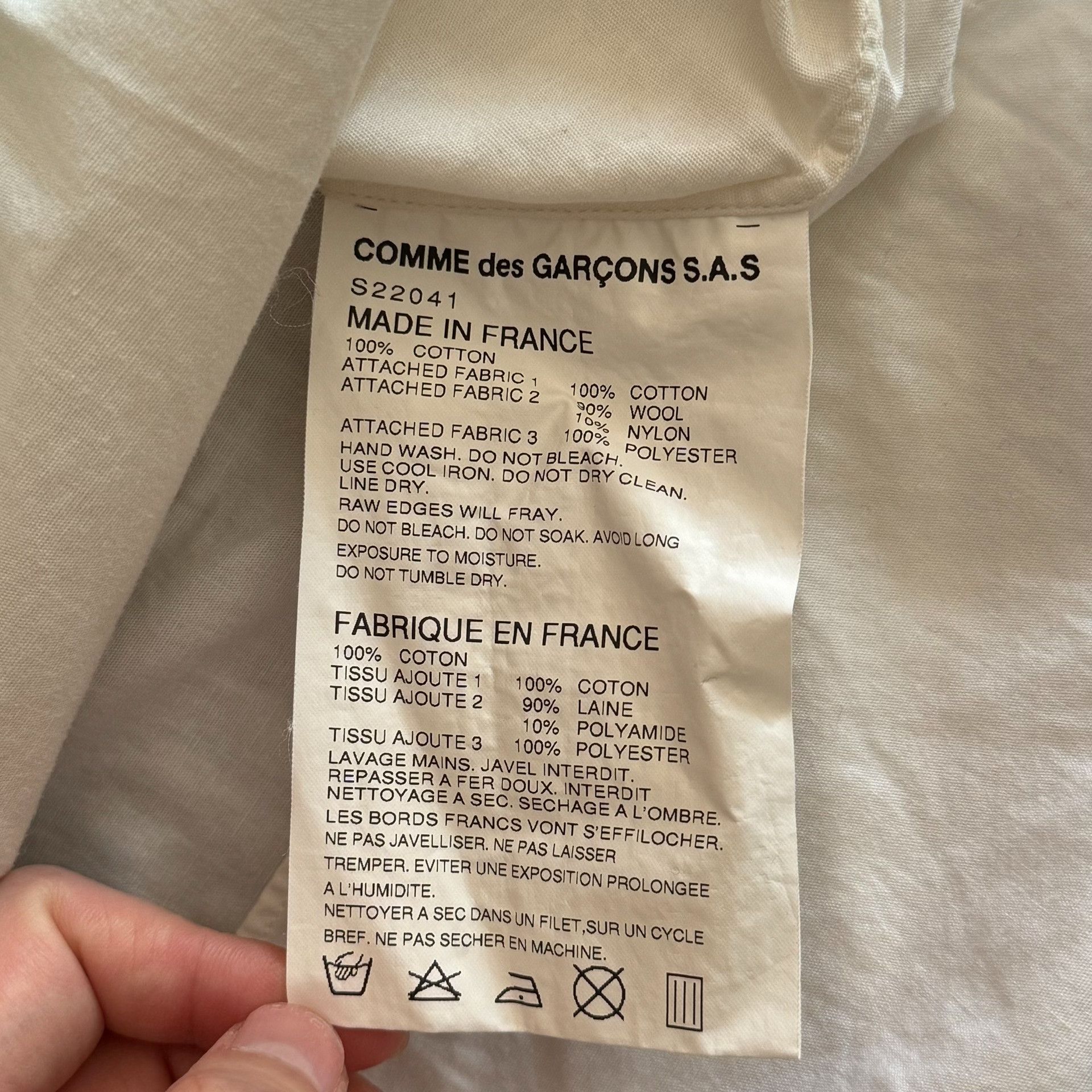Comme des Garcons Comme des Garçons CDG Patchwork Short Sleeve Shirt Size US S / EU 44-46 / 1 - 4 Thumbnail