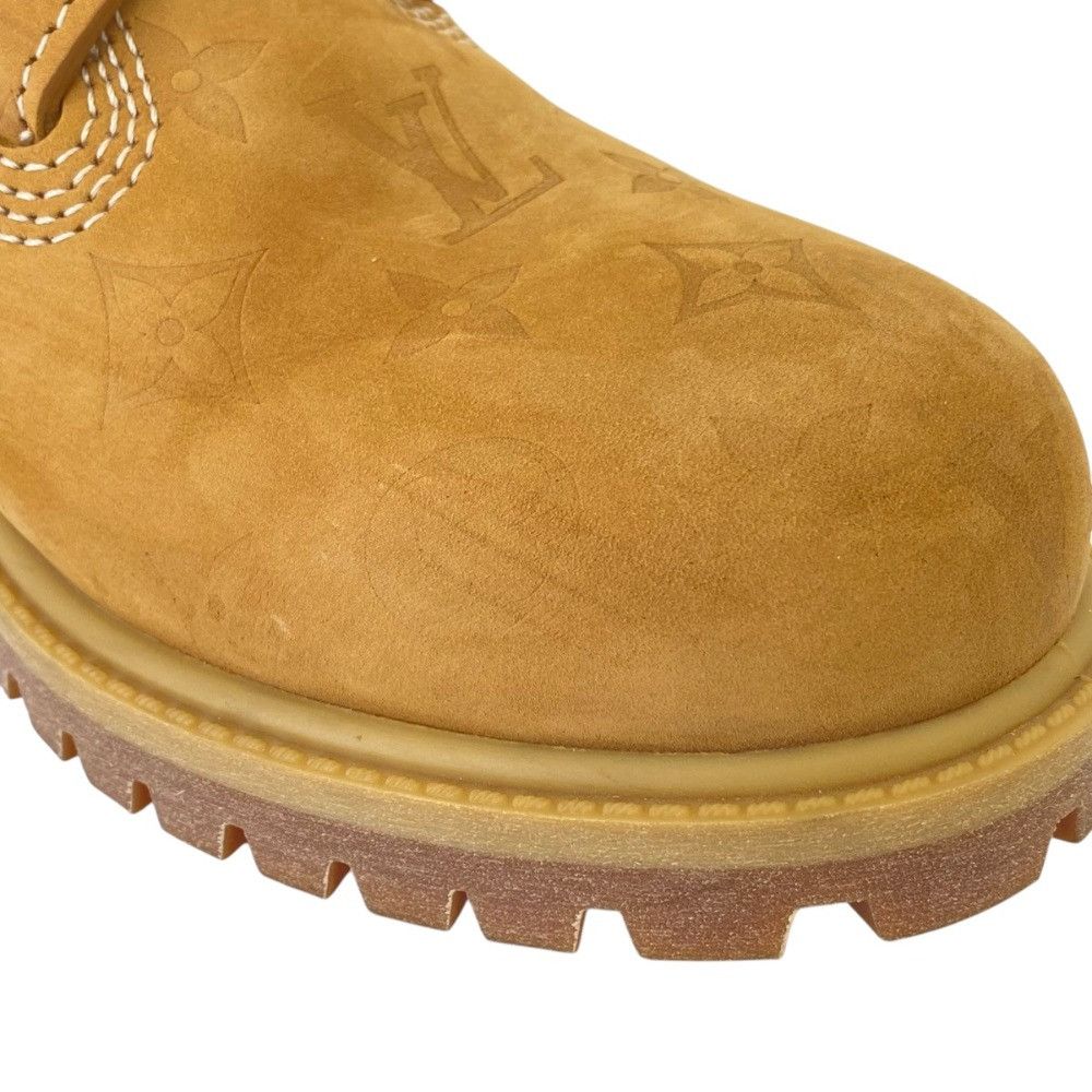 Louis Vuitton Louis Vuitton Louis Vuitton Monogram Emboss 6IN Ankle Boots Leather Shoes DUTY FREE for USA Size ONE SIZE - 8 Thumbnail