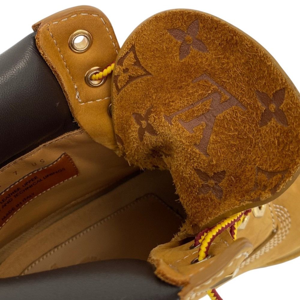 Louis Vuitton Louis Vuitton Louis Vuitton Monogram Emboss 6IN Ankle Boots Leather Shoes DUTY FREE for USA Size ONE SIZE - 9 Thumbnail
