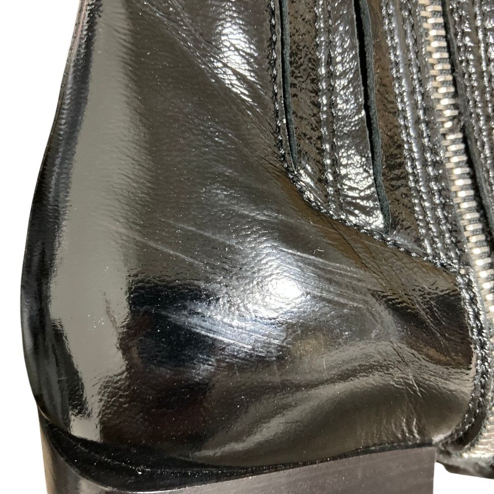 Acne Studios Acne Studios Acne Studios Patent Leather Short Boots Leather Shoes DUTY FREE for USA Size ONE SIZE - 11 Thumbnail
