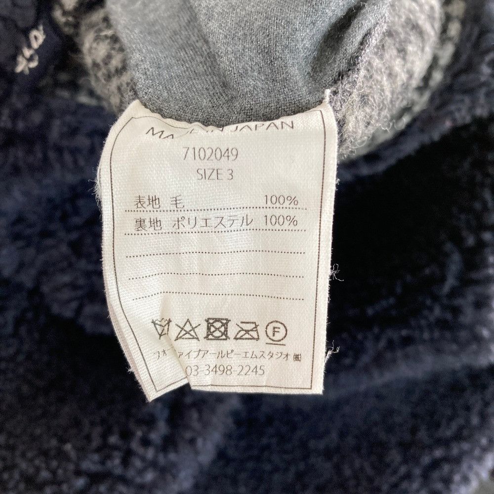 Other 45 45R Shetland Wool Reversible Coat Textile Outerwear 7102049 DUTY FREE for USA Size ONE SIZE - 6 Thumbnail