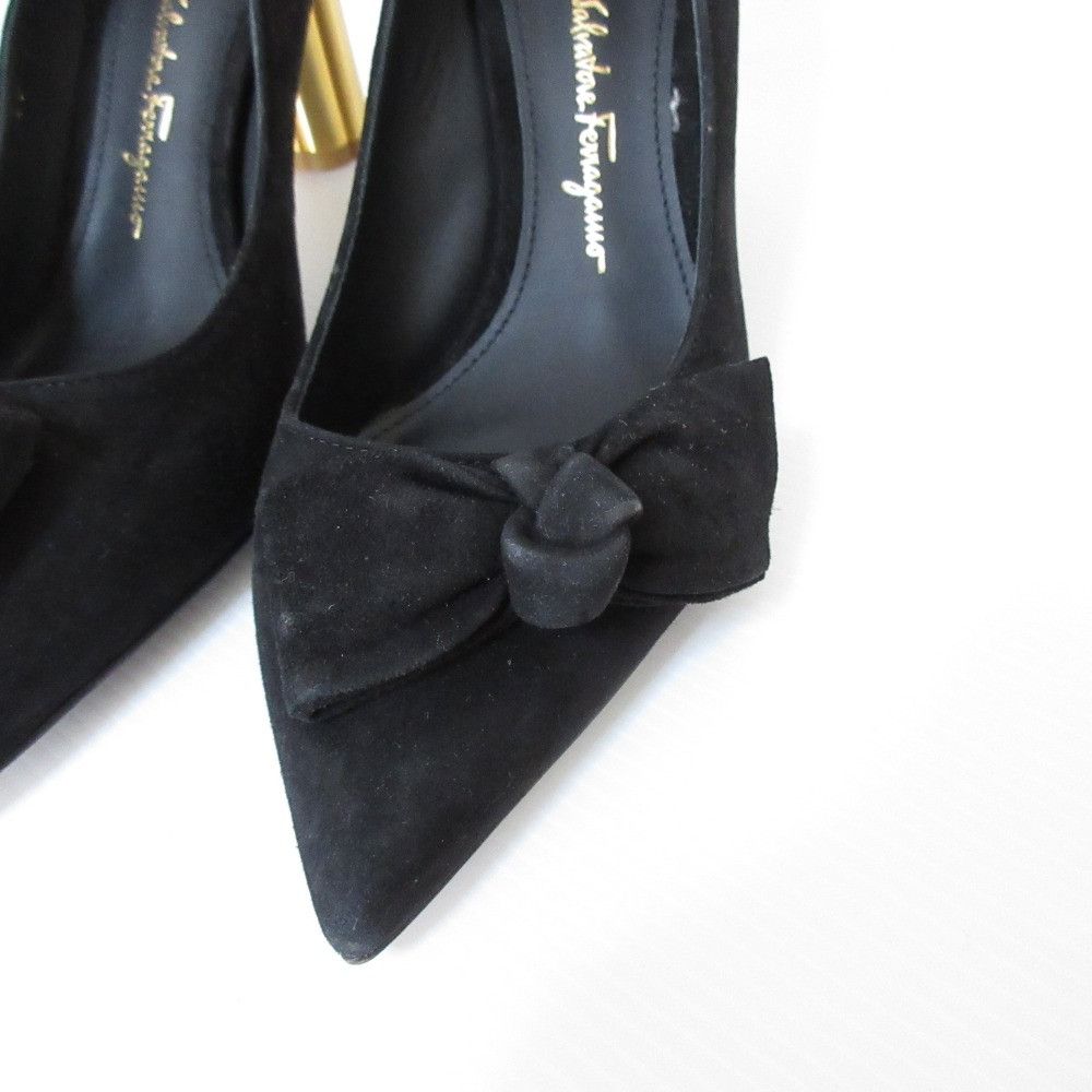 Salvatore Ferragamo Salvatore Ferragamo Salvatore Ferragamo GARLATE Suede Pumps Leather Shoes GARLATE DUTY FREE for USA Size ONE SIZE - 11 Thumbnail