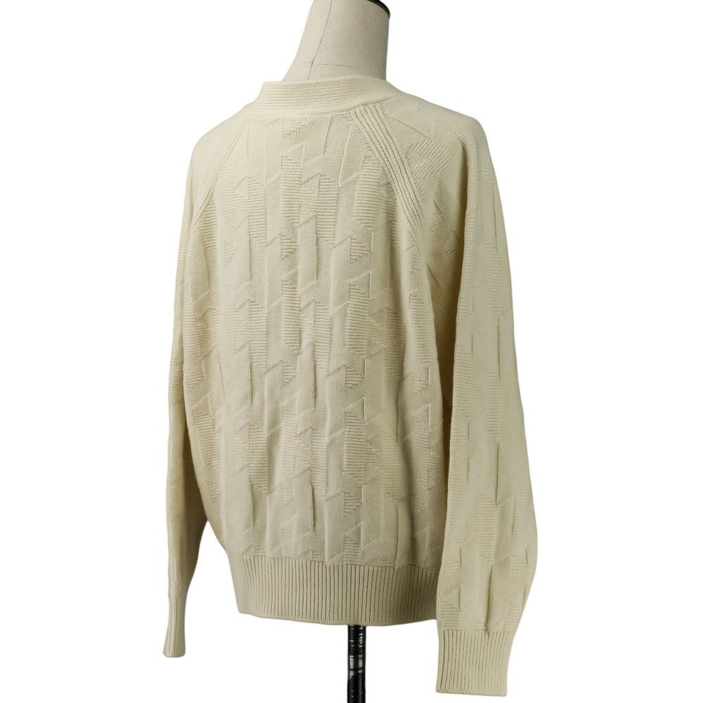 Hermes Hermes Hermes Jacquard Knit Cardigan Textile Tops DUTY FREE for USA Size ONE SIZE - 5 Thumbnail