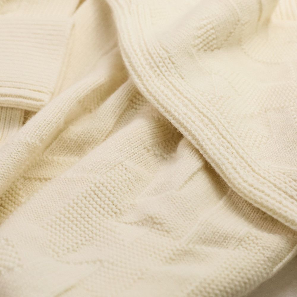 Hermes Hermes Hermes Jacquard Knit Cardigan Textile Tops DUTY FREE for USA Size ONE SIZE - 7 Thumbnail