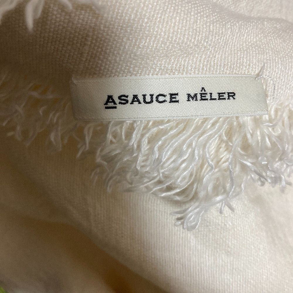 Other Other ASAUCE MELER Linen Large Stole Textile Scarf DUTY FREE for USA Size ONE SIZE - 6 Thumbnail