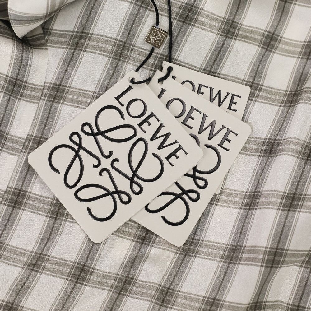 Loewe Loewe Loewe Silk Shirt Textile Tops S359Y05XDG DUTY FREE for USA Size ONE SIZE - 12 Thumbnail