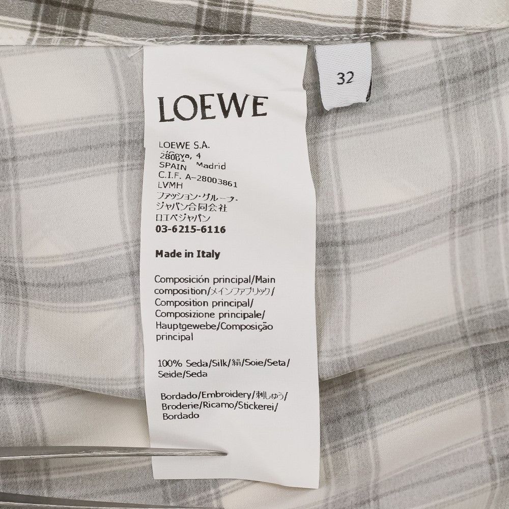 Loewe Loewe Loewe Silk Shirt Textile Tops S359Y05XDG DUTY FREE for USA Size ONE SIZE - 10 Thumbnail