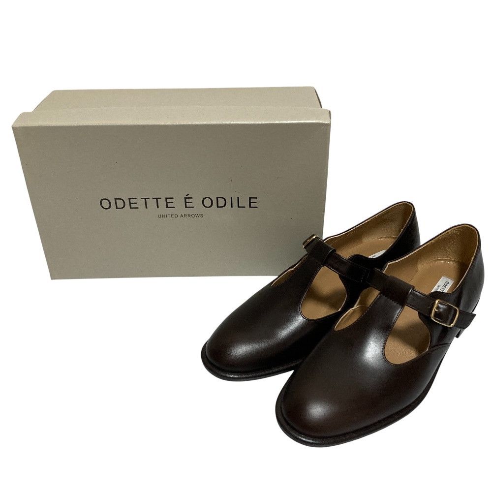 Other Other Odette e Odile T strap monk flats Leather Shoes DUTY FREE for USA Size ONE SIZE - 2 Thumbnail