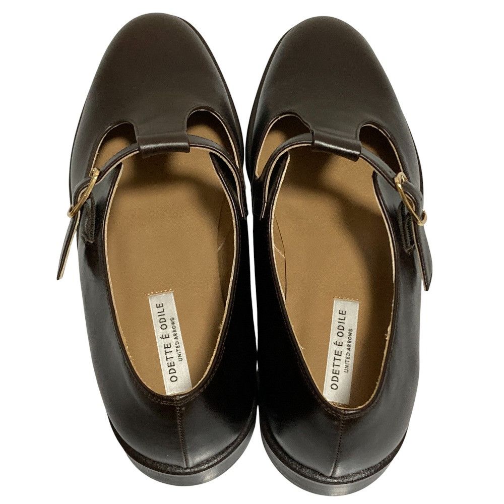 Other Other Odette e Odile T strap monk flats Leather Shoes DUTY FREE for USA Size ONE SIZE - 5 Thumbnail