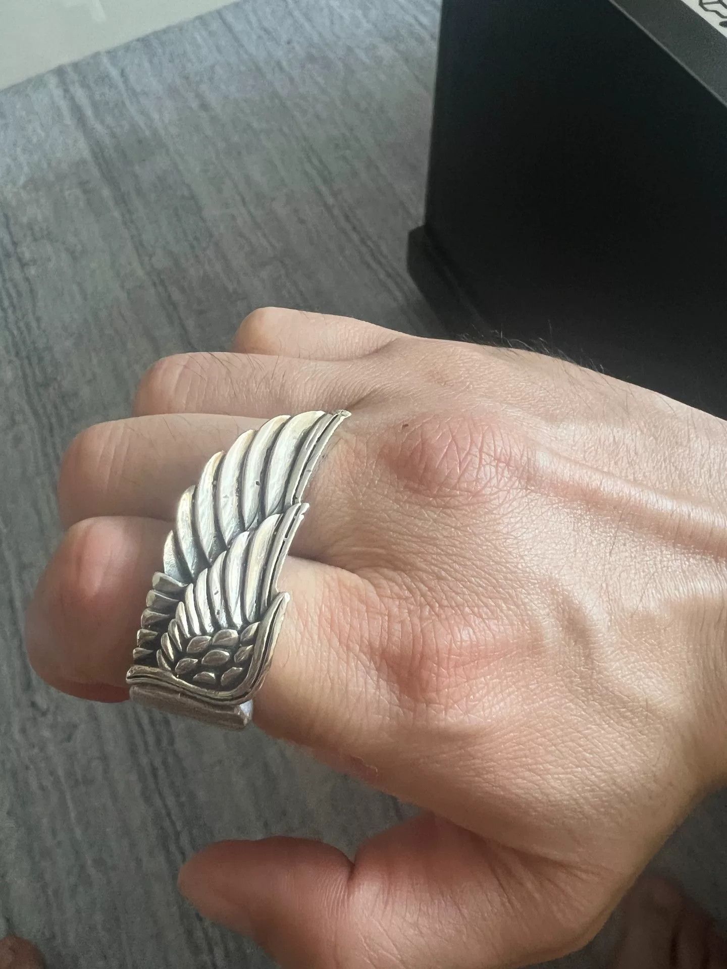 King Baby Studio KingBaby Wings Ring US10 Size ONE SIZE - 6 Thumbnail