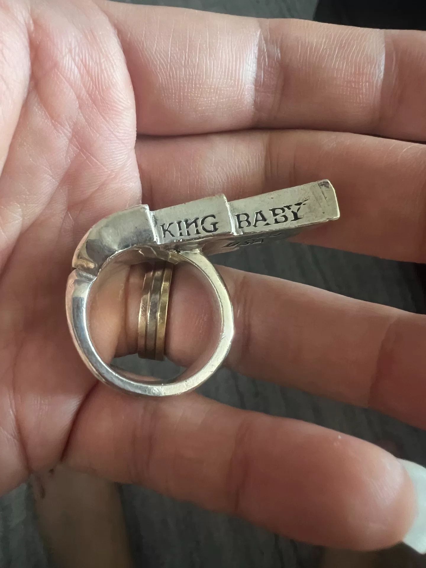 King Baby Studio KingBaby Wings Ring US10 Size ONE SIZE - 4 Thumbnail