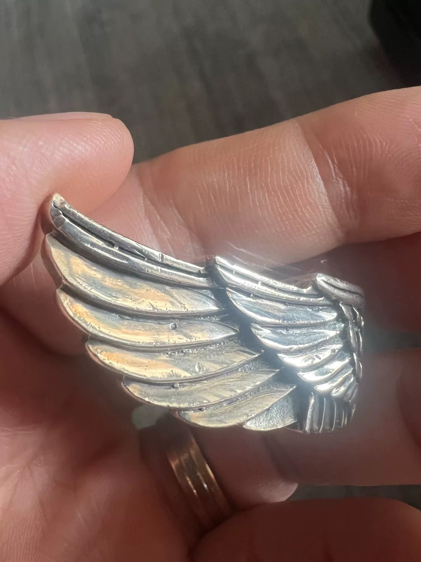 King Baby Studio KingBaby Wings Ring US10 Size ONE SIZE - 2 Thumbnail