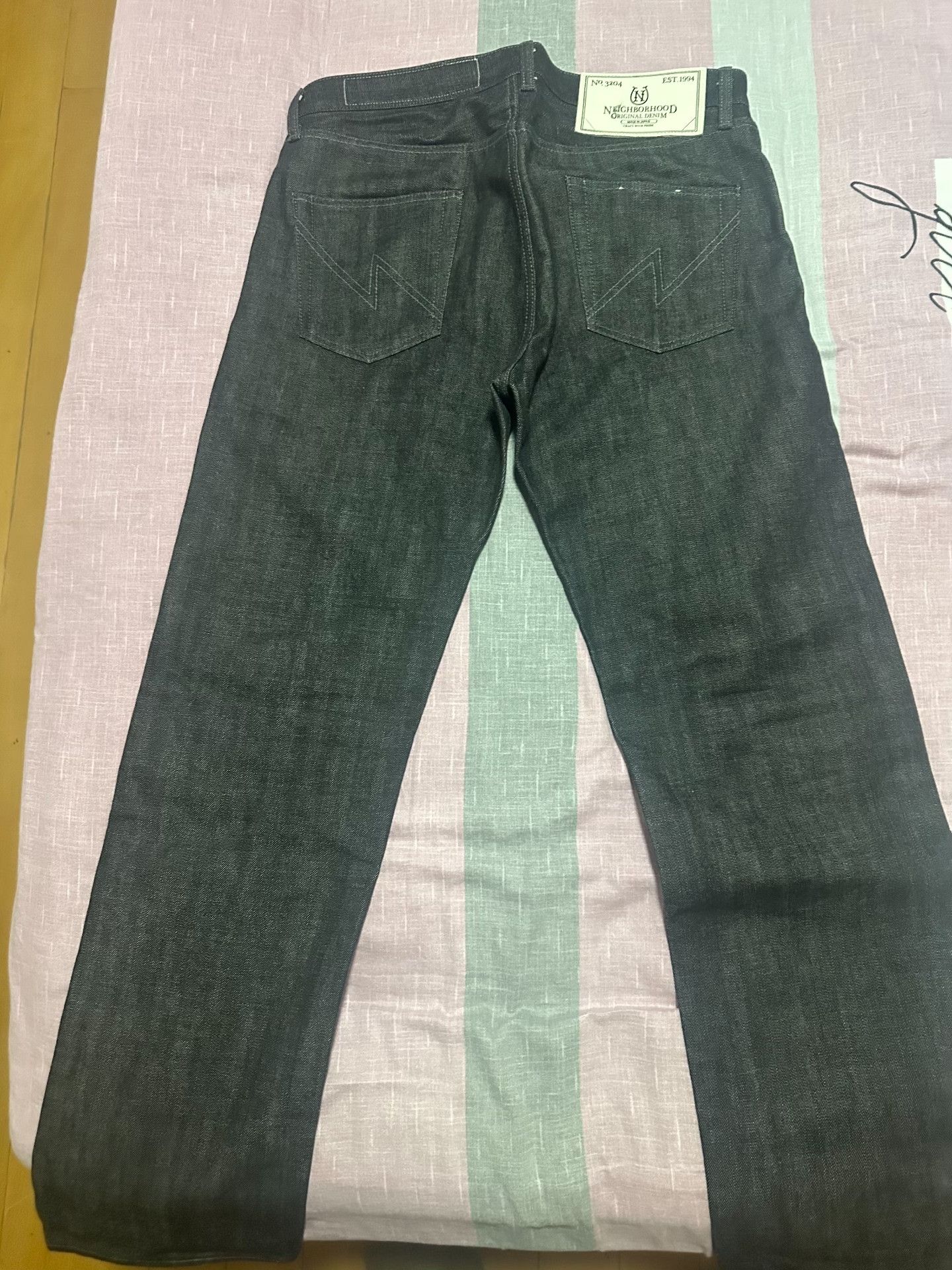 Neighborhood Neighborhood 16aw Raw Denim Jeans Size US 31 - 2 Thumbnail