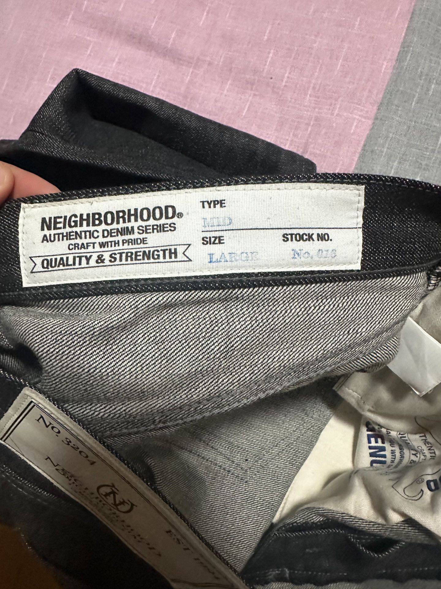 Neighborhood Neighborhood 16aw Raw Denim Jeans Size US 31 - 4 Thumbnail