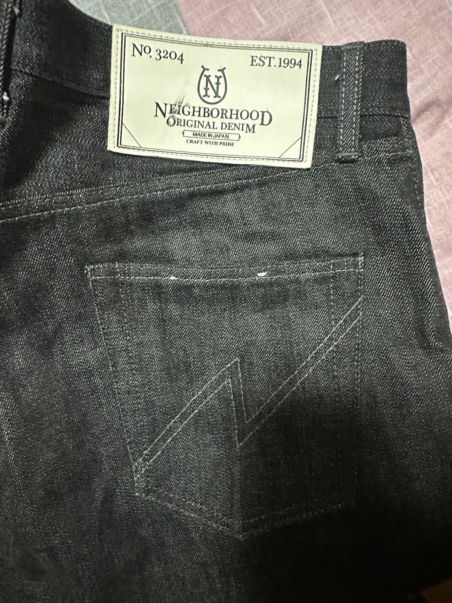 Neighborhood Neighborhood 16aw Raw Denim Jeans Size US 31 - 3 Thumbnail