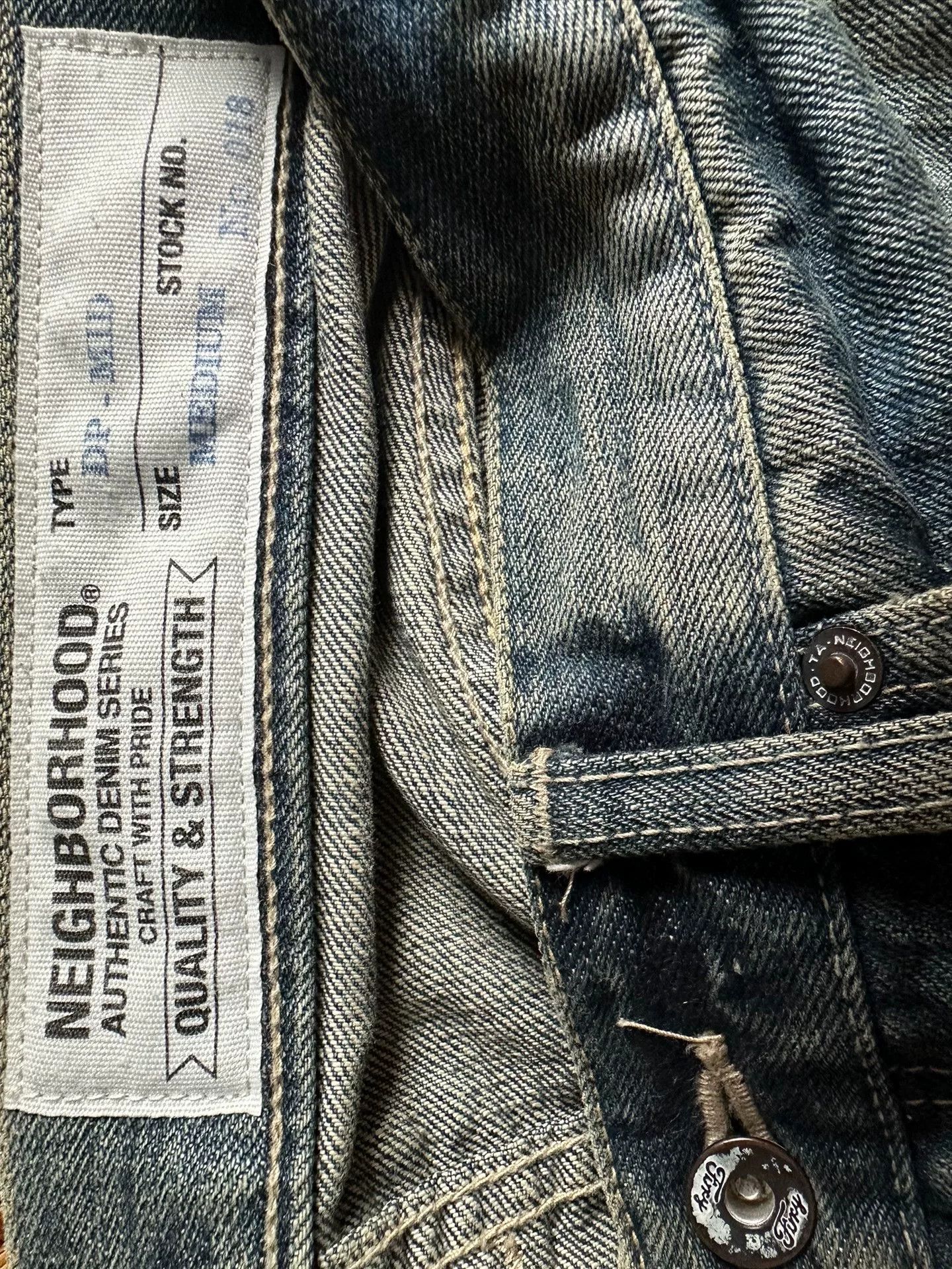 Neighborhood Neighborhood 18AW Denim Jeans Size US 31 - 5 Thumbnail