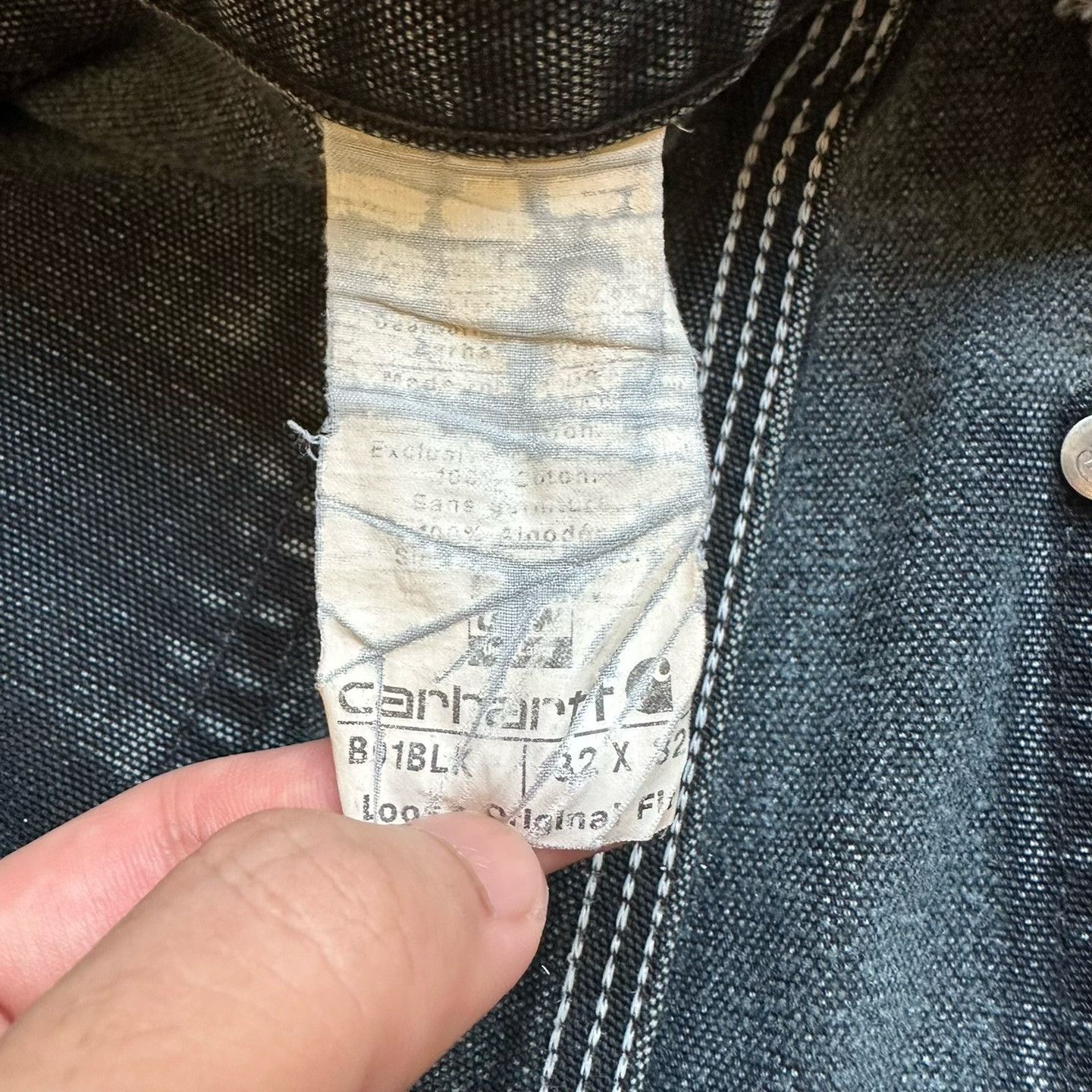 Vintage Vintage Carhartt B01 Faded Double Knee Pants Size US 31 - 4 Thumbnail