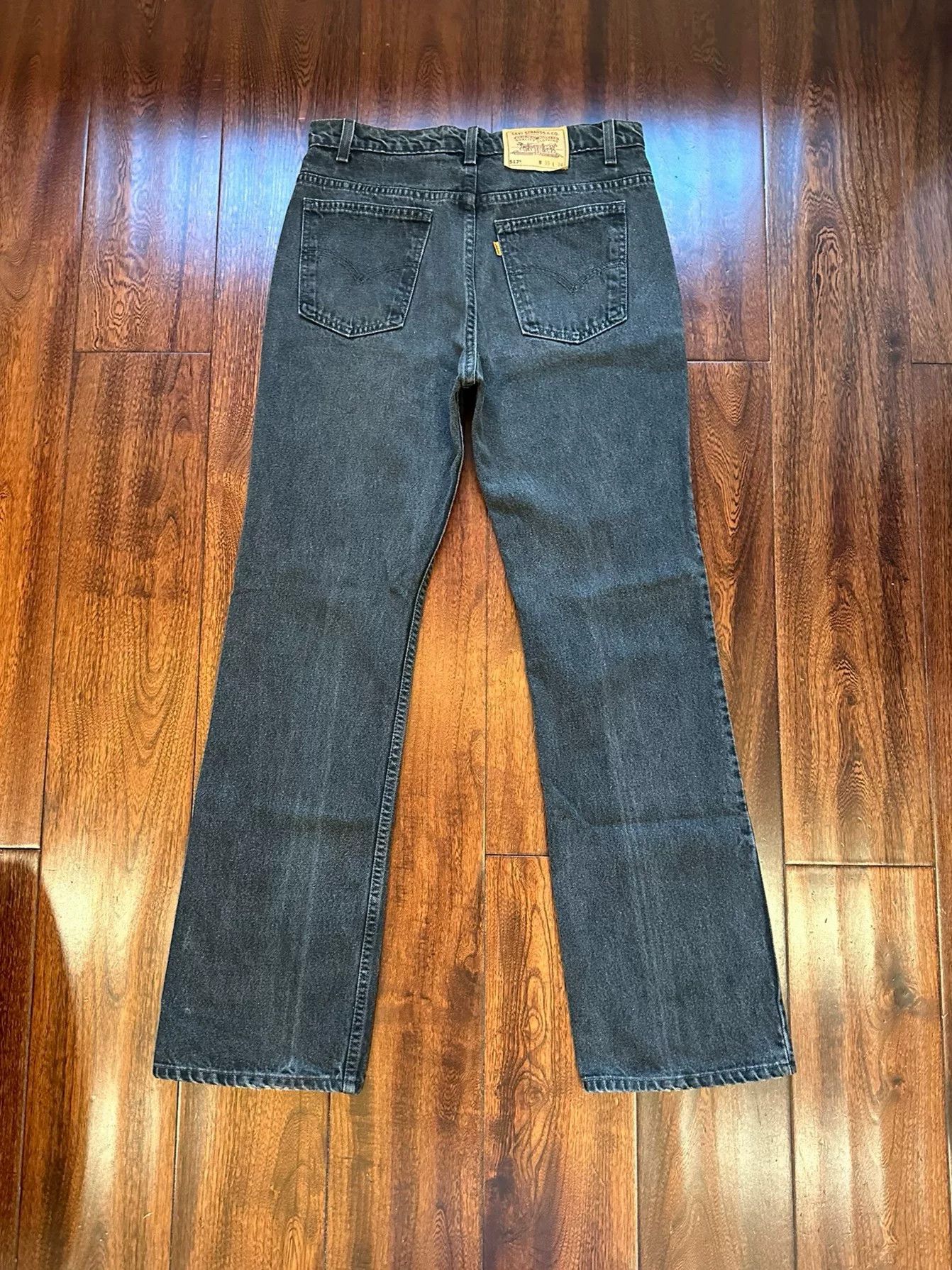 Vintage Vintage Levis 517 Orange Tab Jeans Size US 31 - 2 Thumbnail