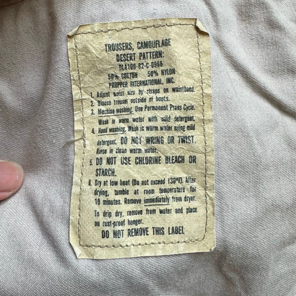 Vintage Vintage M65 Baggy Cargo Pants Remake Size US 31 - 3 Thumbnail