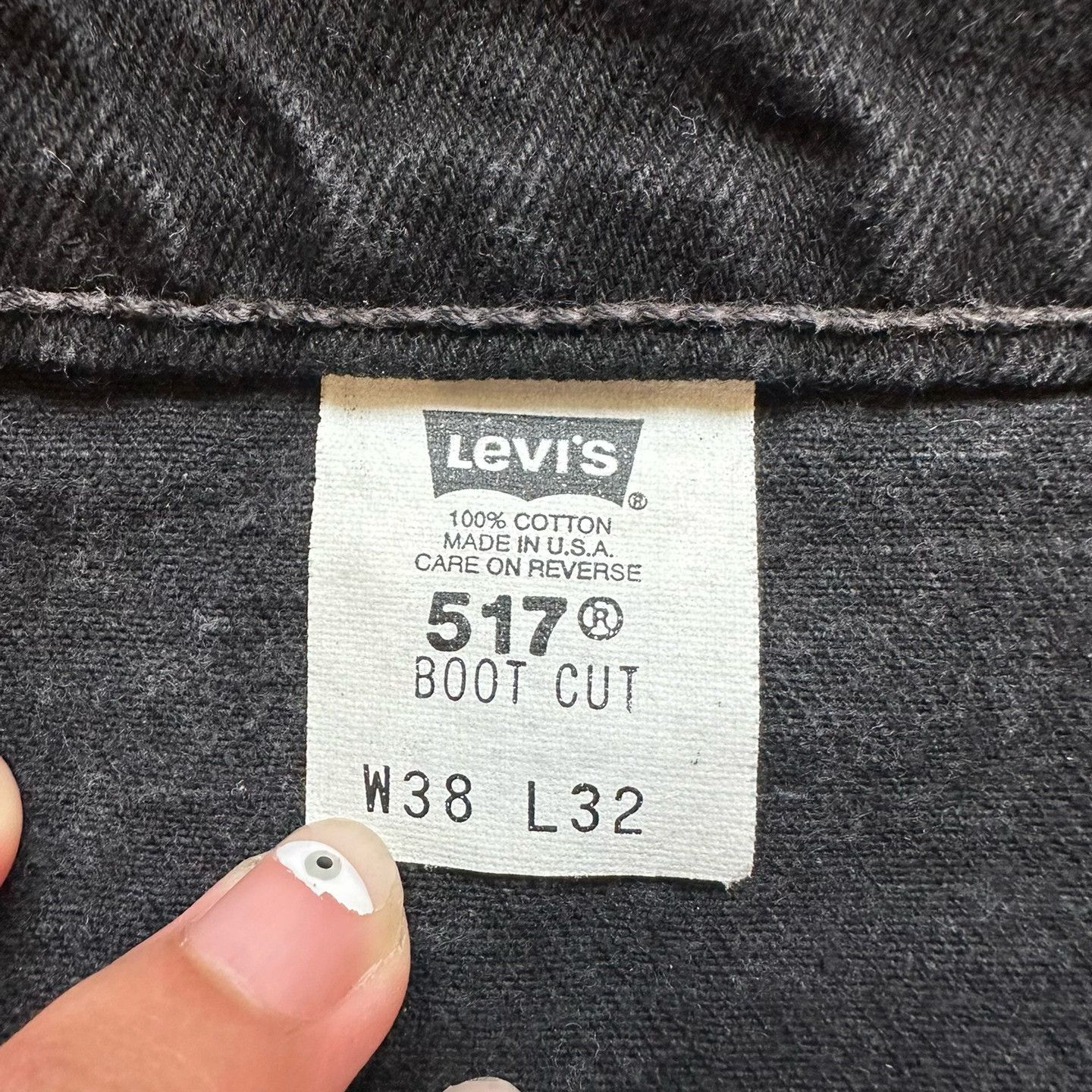 Vintage Vintage Levi's 517 90s USA Jeans Size US 31 - 4 Thumbnail