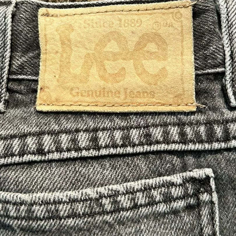 Vintage Vintage Lee 80s American Gray Jeans Size US 31 - 3 Thumbnail