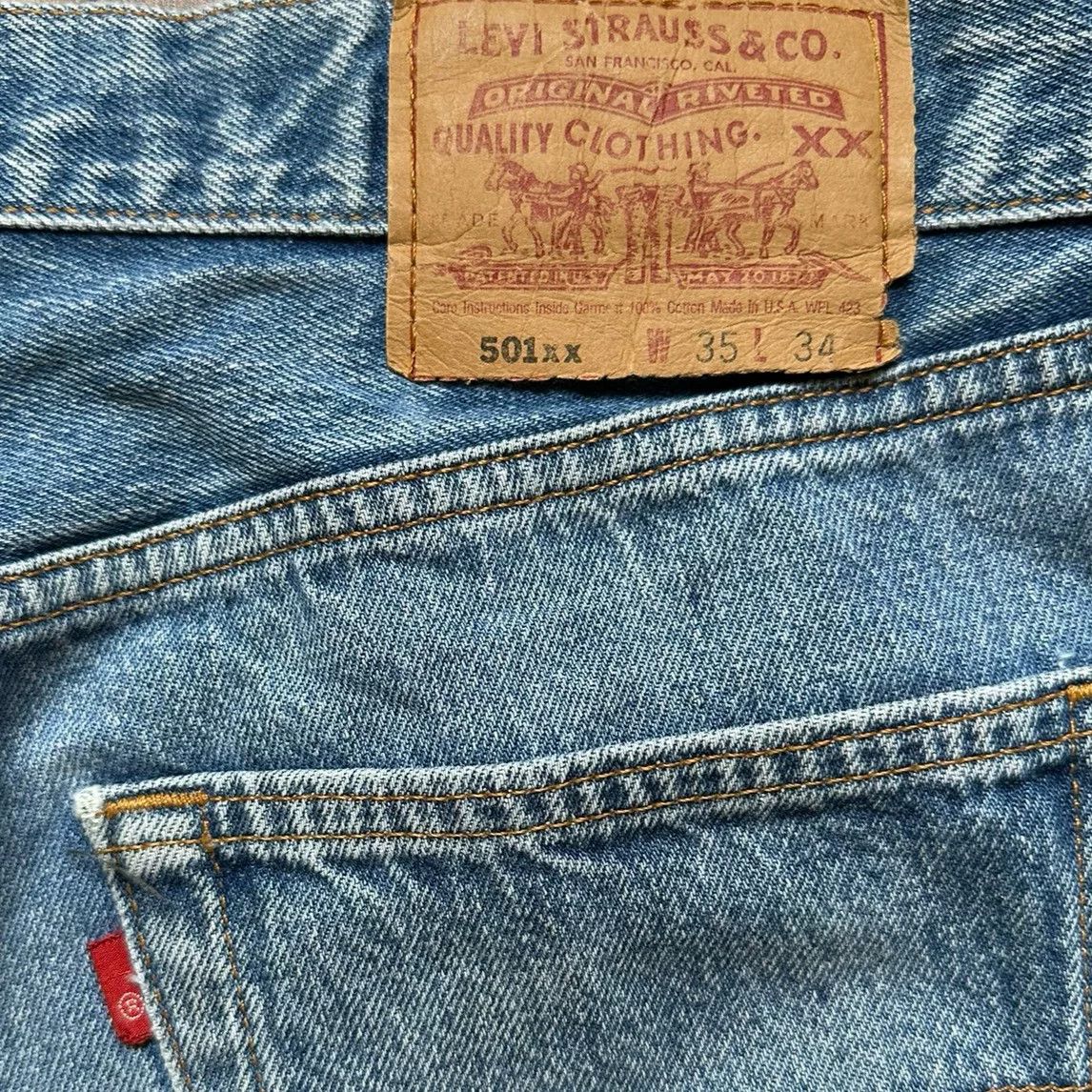 Vintage Vintage 90s Levi's 501xx Jeans Size US 31 - 3 Thumbnail