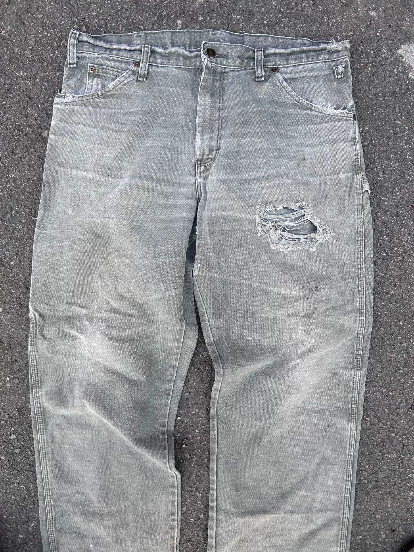 Vintage Vintage Carhartt B11 Moss Work Pants Size US 31 - 2 Thumbnail