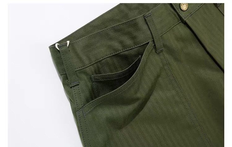 BONCOURA BONCOURA US ARMY HBT WORK PANTS Size US 31 - 5 Thumbnail