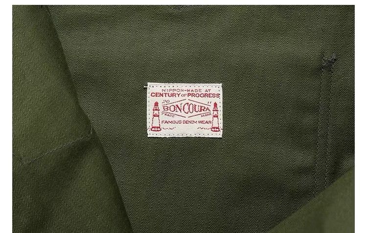 BONCOURA BONCOURA US ARMY HBT WORK PANTS Size US 31 - 7 Thumbnail