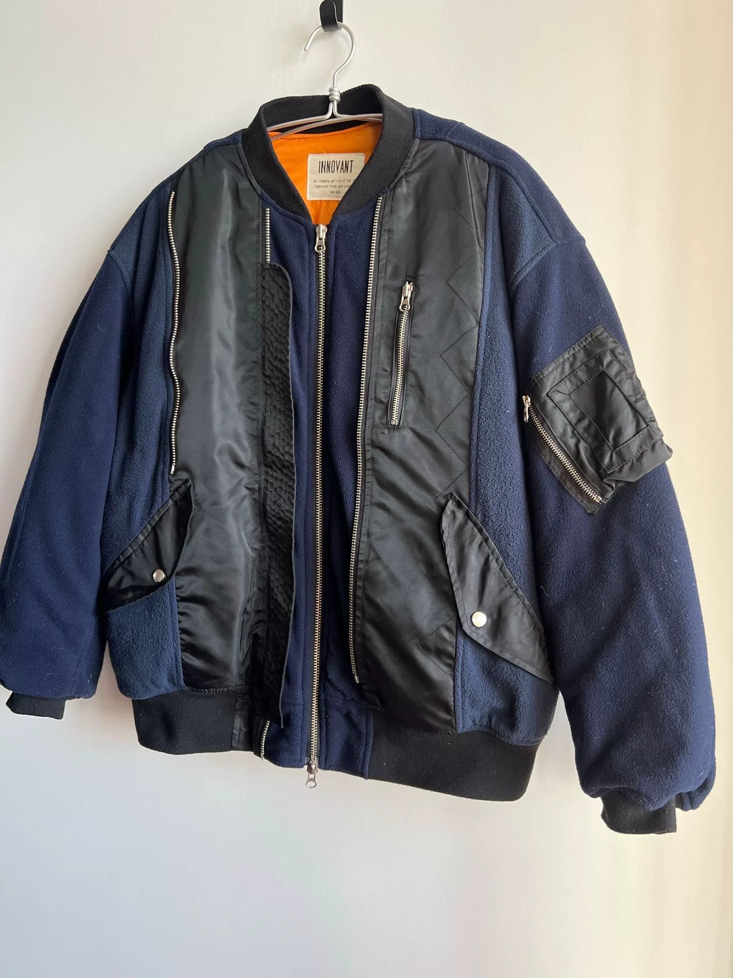 Takahiromiyashita The Soloist. Innovant Ma-1 Bomber Jacket Size US M / EU 48-50 / 2 - 3 Thumbnail