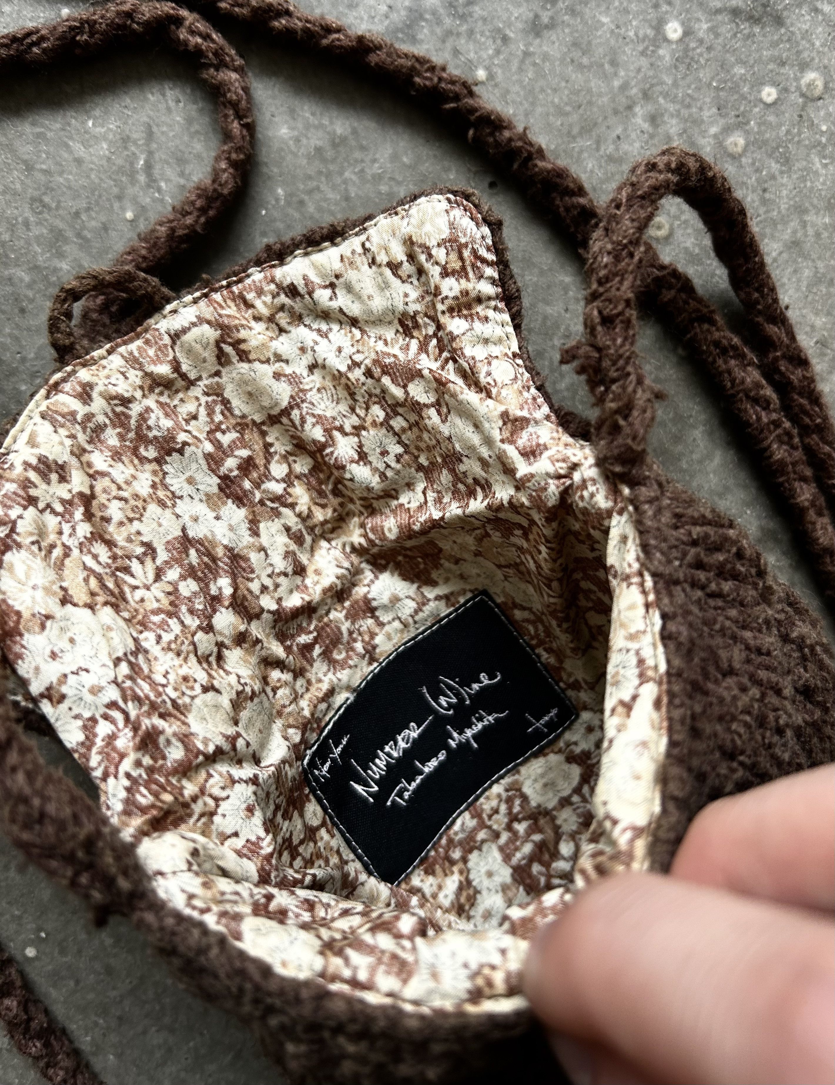 Number (N)ine Number (N)ine 03 Distressed Knit Bag Size ONE SIZE - 9 Thumbnail