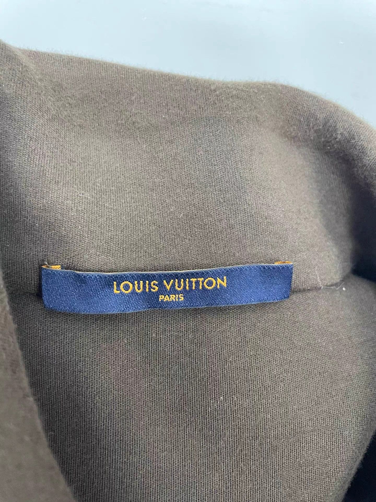 Louis Vuitton Brown Button-Front Jacket with Contrast Stitching Size US XXL / EU 58 / 5 - 3 Thumbnail