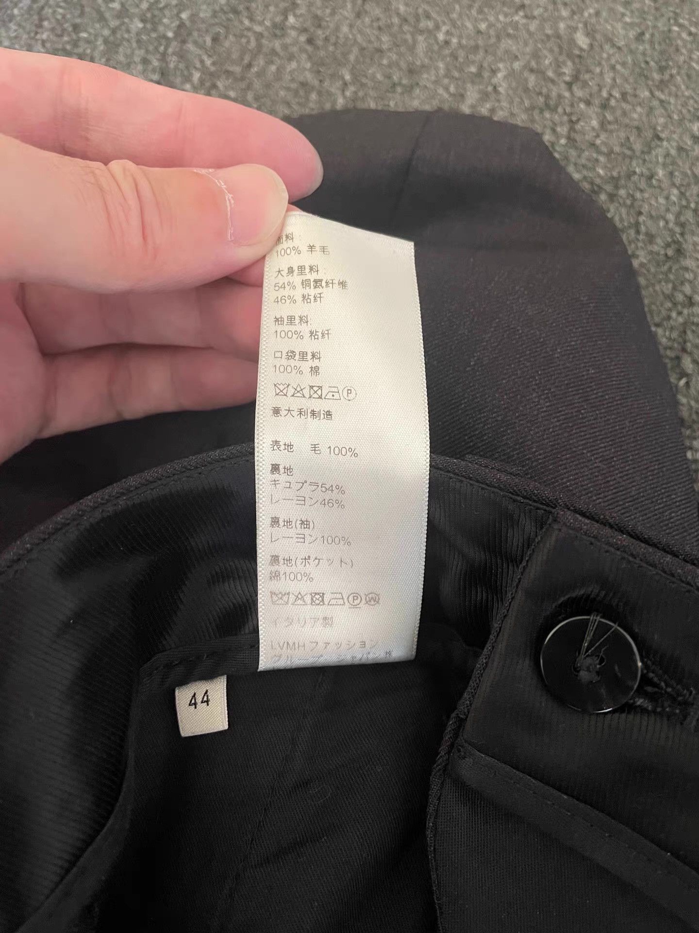 Celine Black Tailored Pants Size 32 Size US 32 / EU 48 - 3 Thumbnail