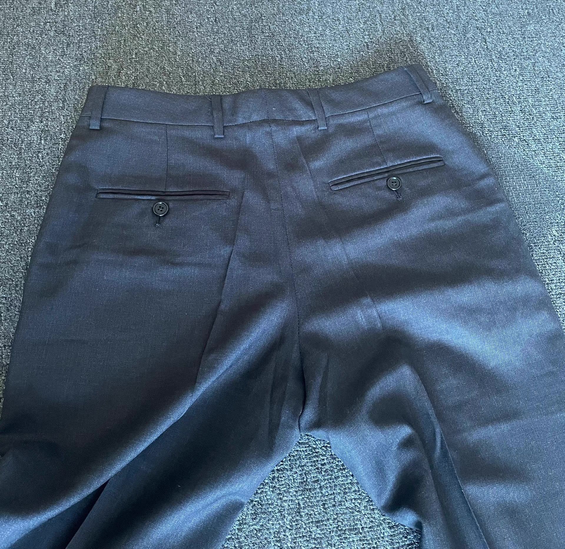 Celine Black Tailored Pants Size 32 Size US 32 / EU 48 - 2 Thumbnail