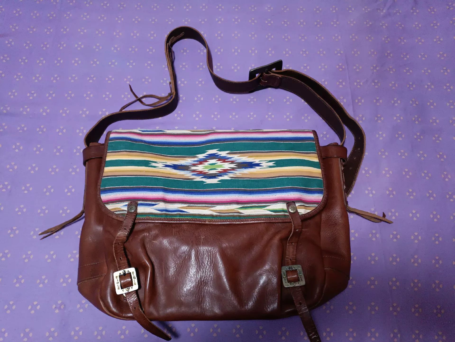 Ralph Lauren Ralph Lauren Vintage Messenger Bag Size ONE SIZE - 2 Thumbnail
