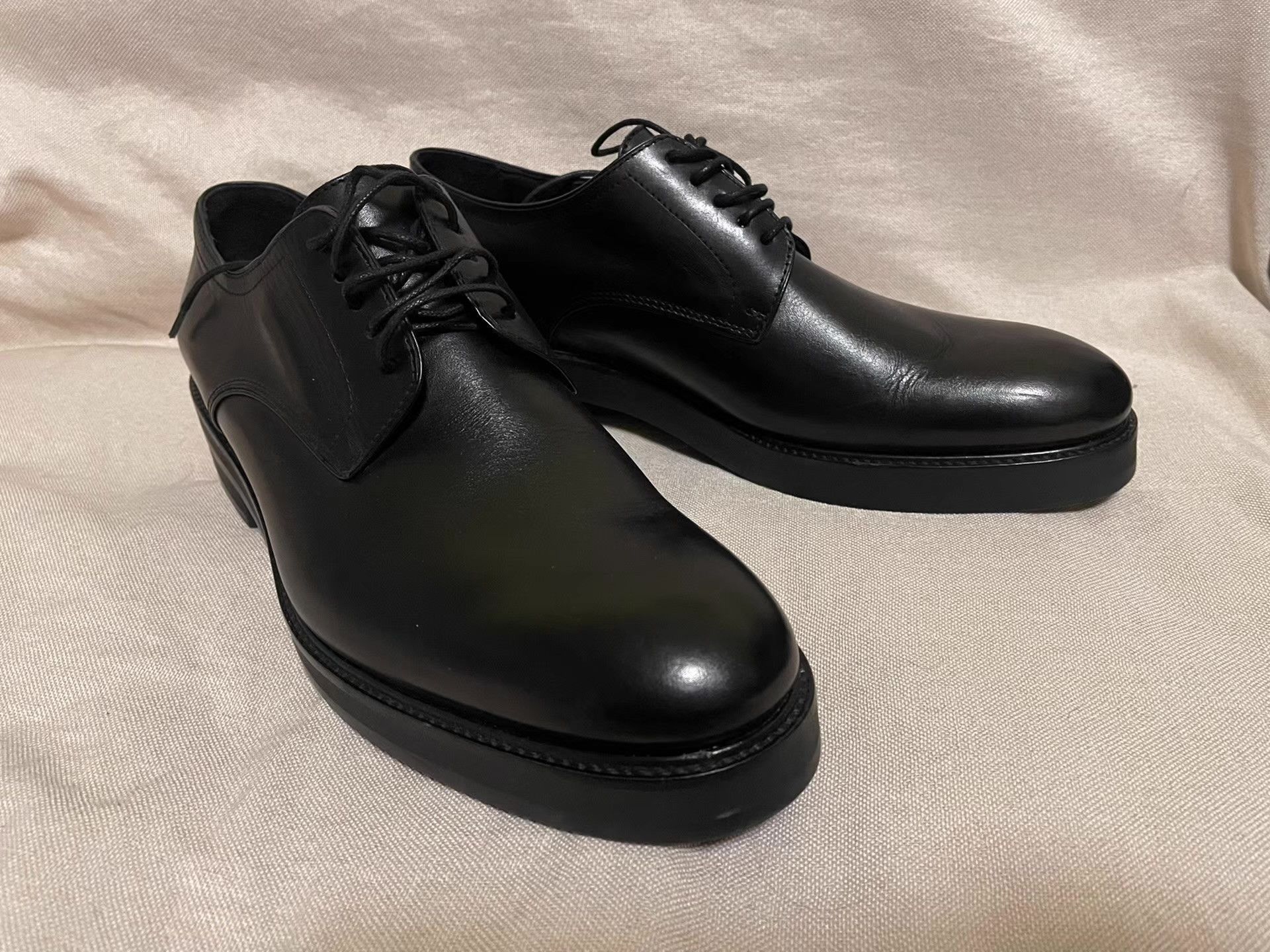 Dsquared2 Black Leather Lace-Up Formal Shoes Size 8 Size US 8 / EU 41 - 2 Thumbnail