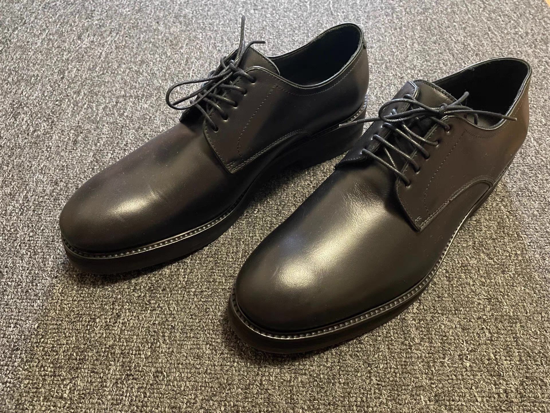 Dsquared2 Black Formal Leather Lace-Up Shoes Size 9 Size US 9 / EU 42 - 2 Thumbnail