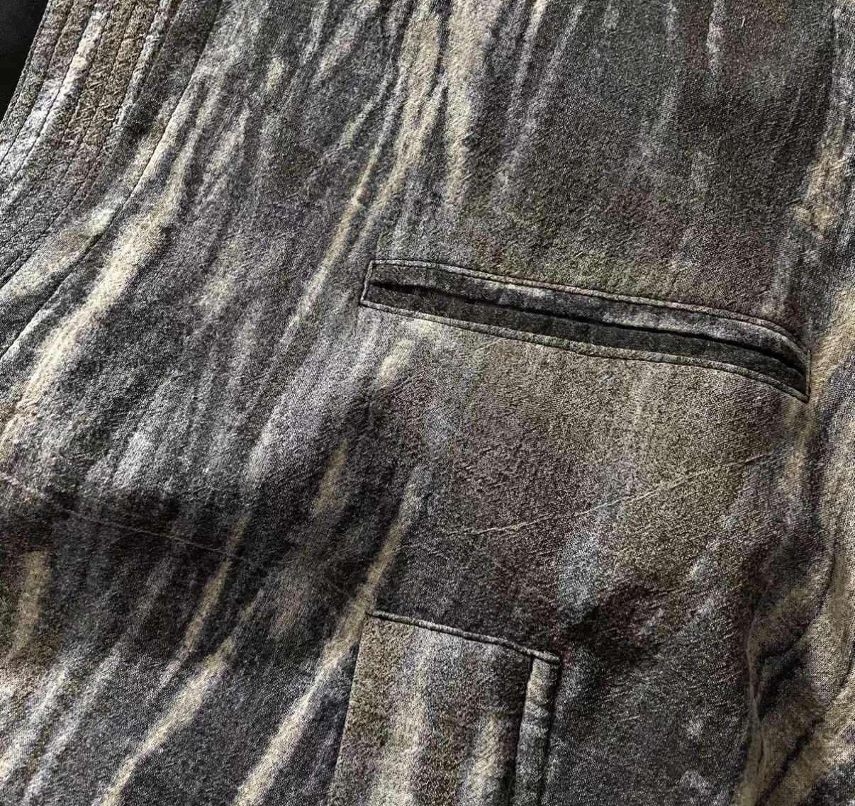Song For The Mute Black Checkered & Textured Bomber Jacket Size US S / EU 44-46 / 1 - 5 Thumbnail