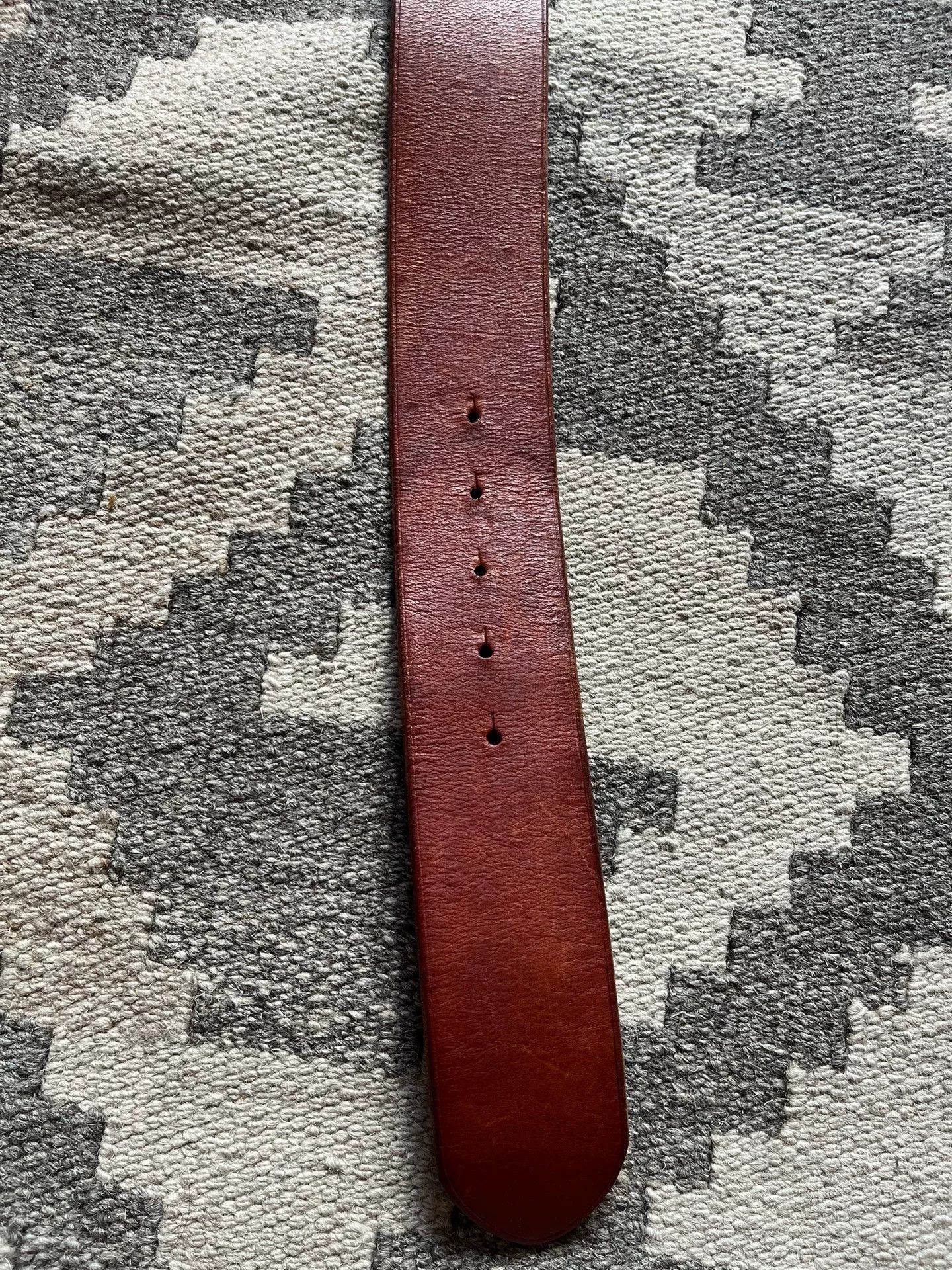 Ralph Lauren Purple Label Ralph Lauren RL67 Horseshoe Buckle Belt Size ONE SIZE - 6 Thumbnail