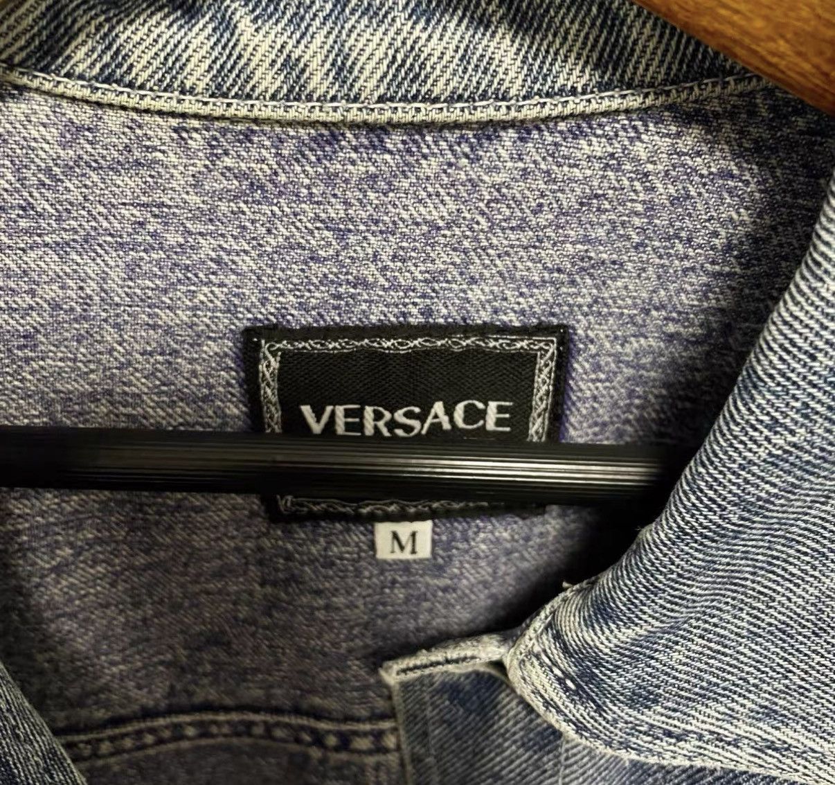 Versace Jeans Couture Blue Denim Jacket Size US M / EU 48-50 / 2 - 6 Thumbnail