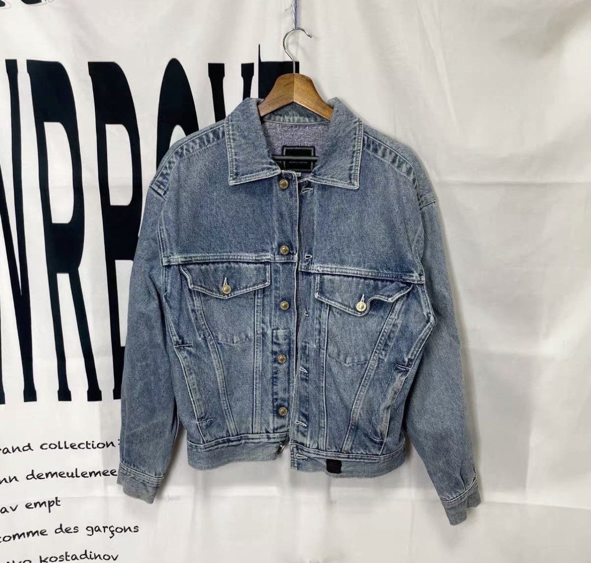 Versace Jeans Couture Blue Denim Jacket Size US M / EU 48-50 / 2 - 3 Thumbnail