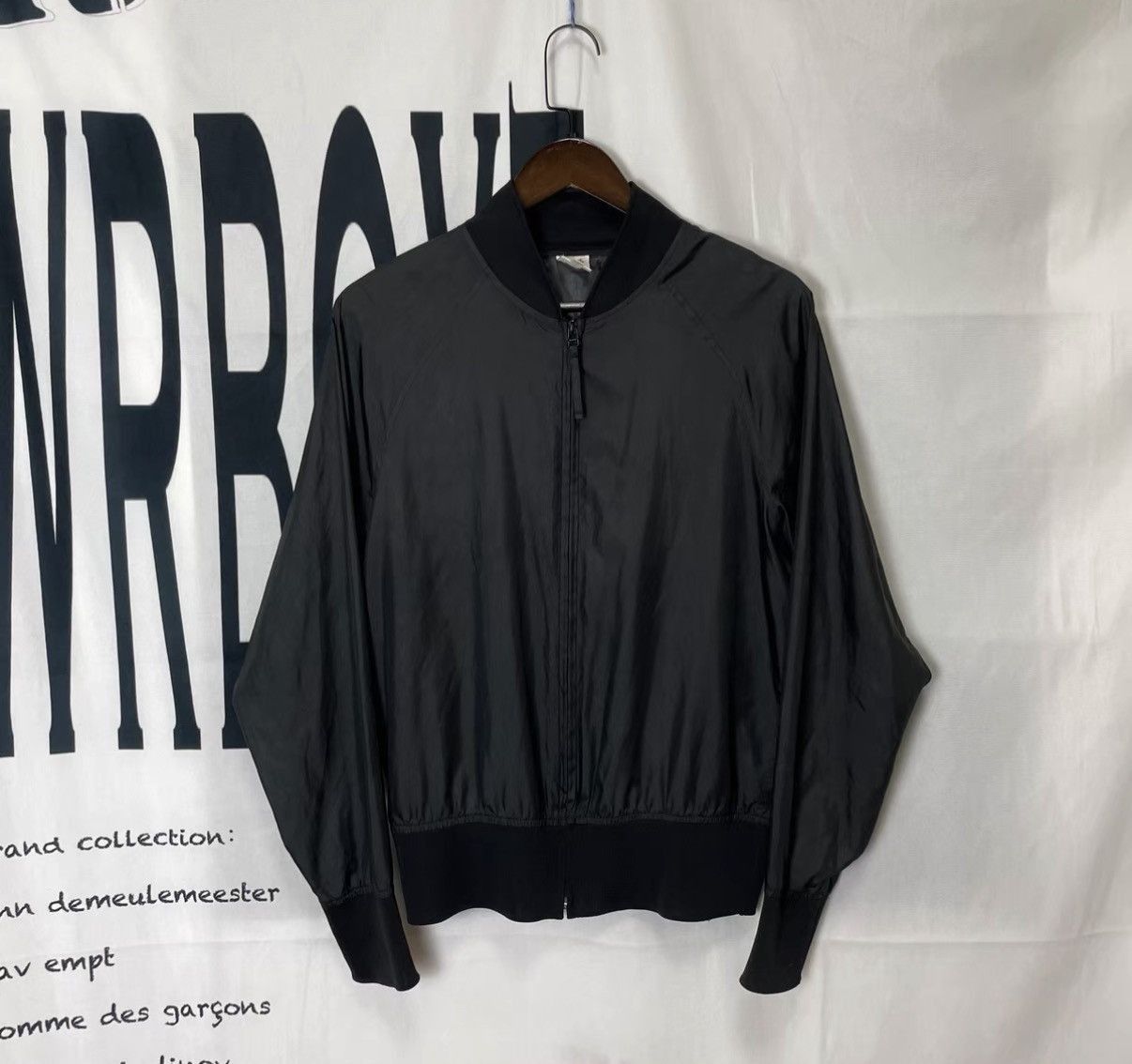 Jean Paul Gaultier Black Bomber Jacket - Size M Size US M / EU 48-50 / 2 - 2 Thumbnail