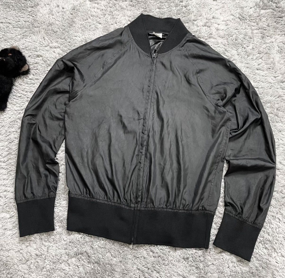 Jean Paul Gaultier Black Bomber Jacket - Size M Size US M / EU 48-50 / 2 - 3 Thumbnail