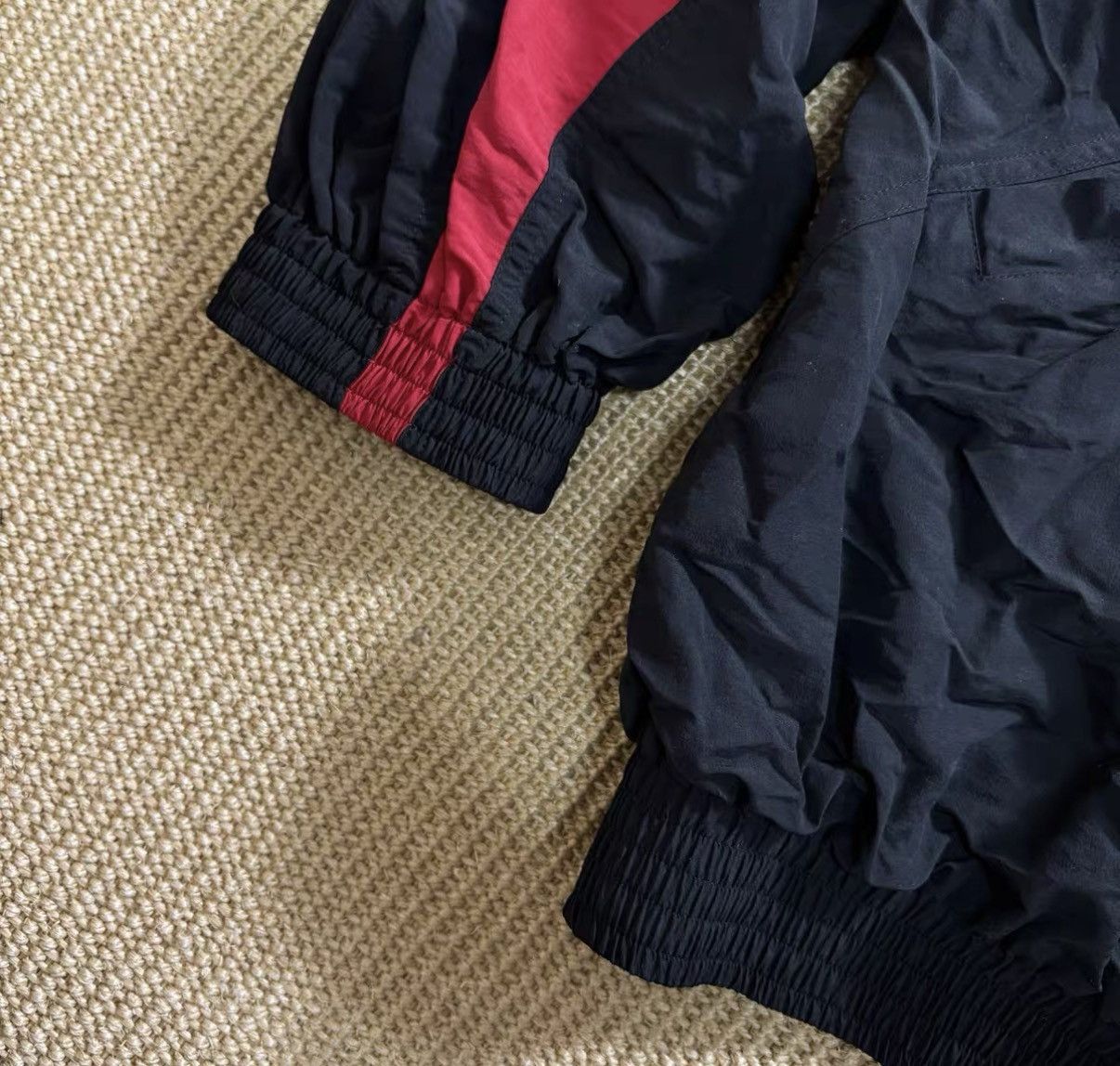 Balenciaga Red Color Block Light Jacket Size L Size US L / EU 52-54 / 3 - 4 Thumbnail