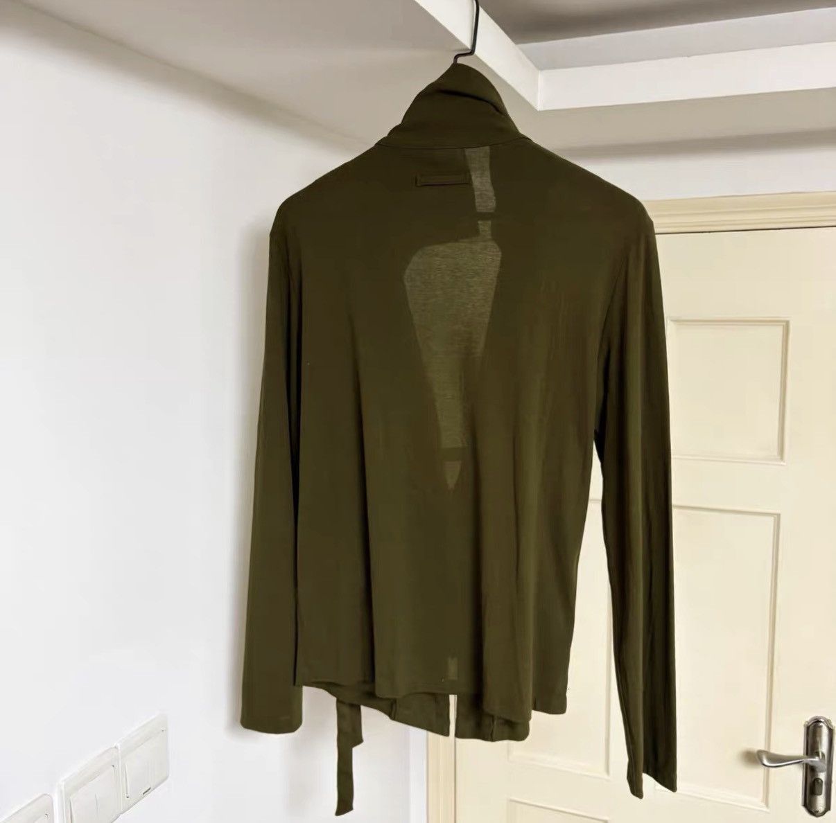 Jean Paul Gaultier Green Belted High Collar Zip Jacket Size US M / EU 48-50 / 2 - 5 Thumbnail