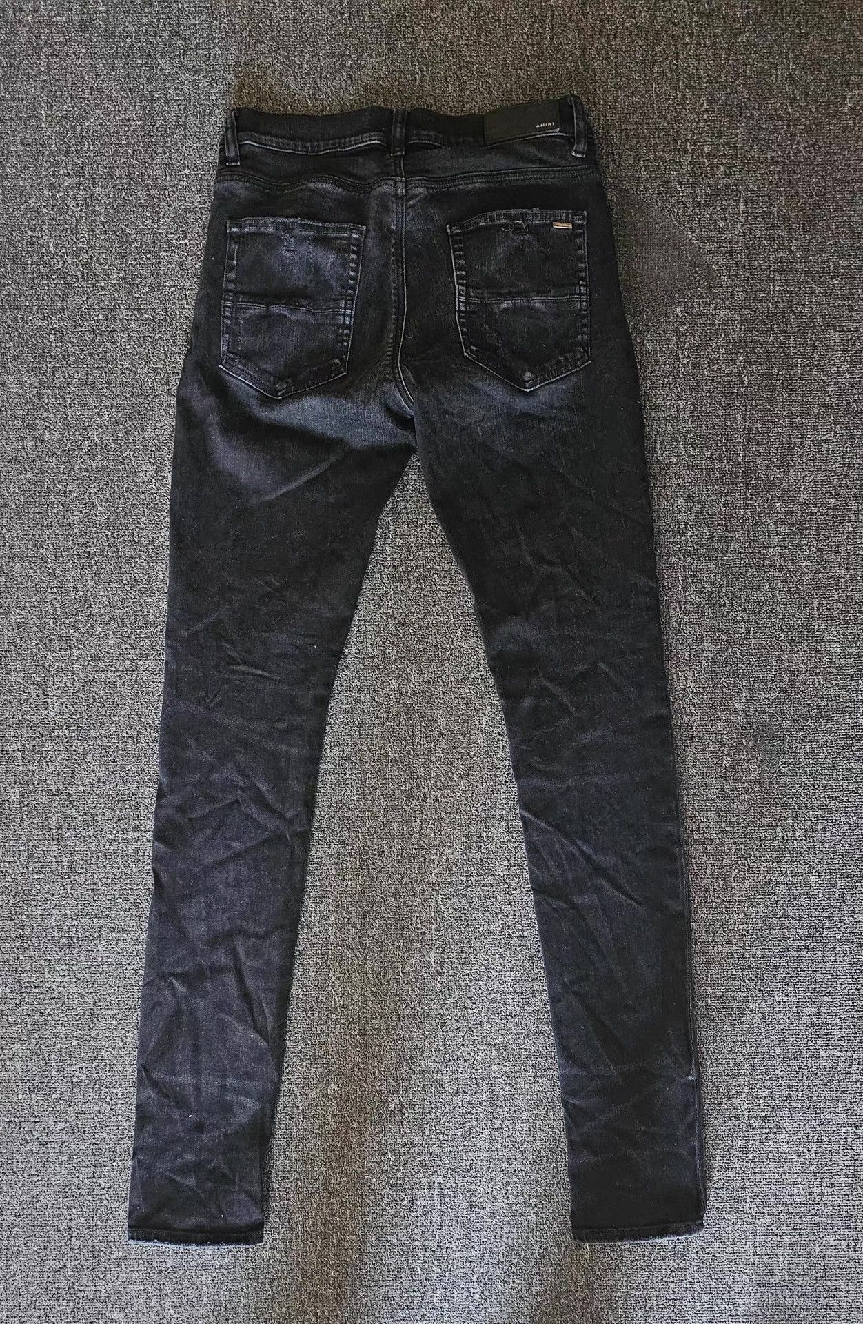 Amiri Black Denim Jeans Size US 32 / EU 48 - 4 Thumbnail