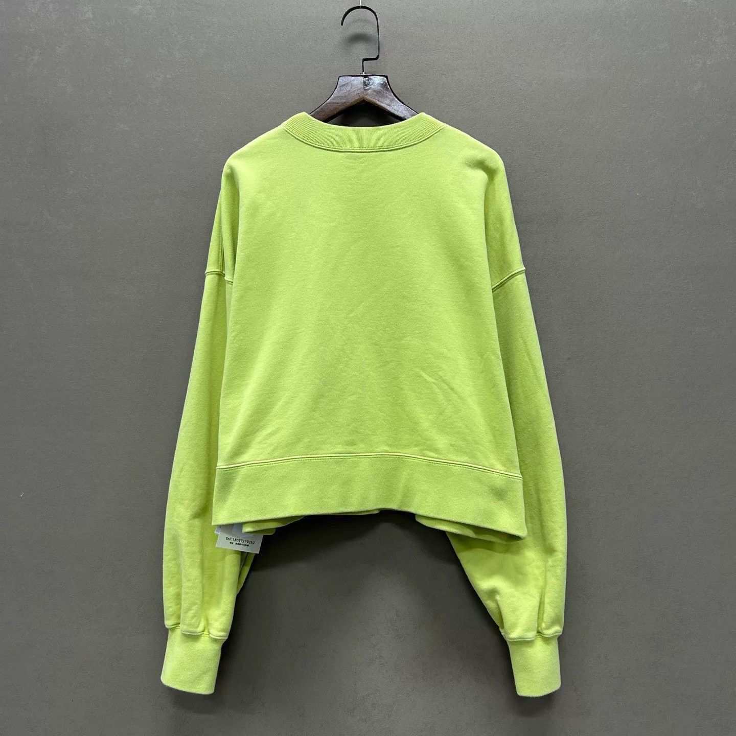 Gucci Green Oversized Cropped Sweatshirt Size US M / EU 48-50 / 2 - 2 Thumbnail