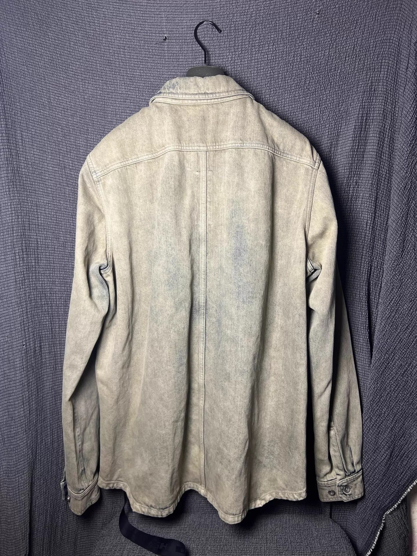 Rick Owens Distressed Multi-Color Button-Up Shirt Size US M / EU 48-50 / 2 - 2 Thumbnail