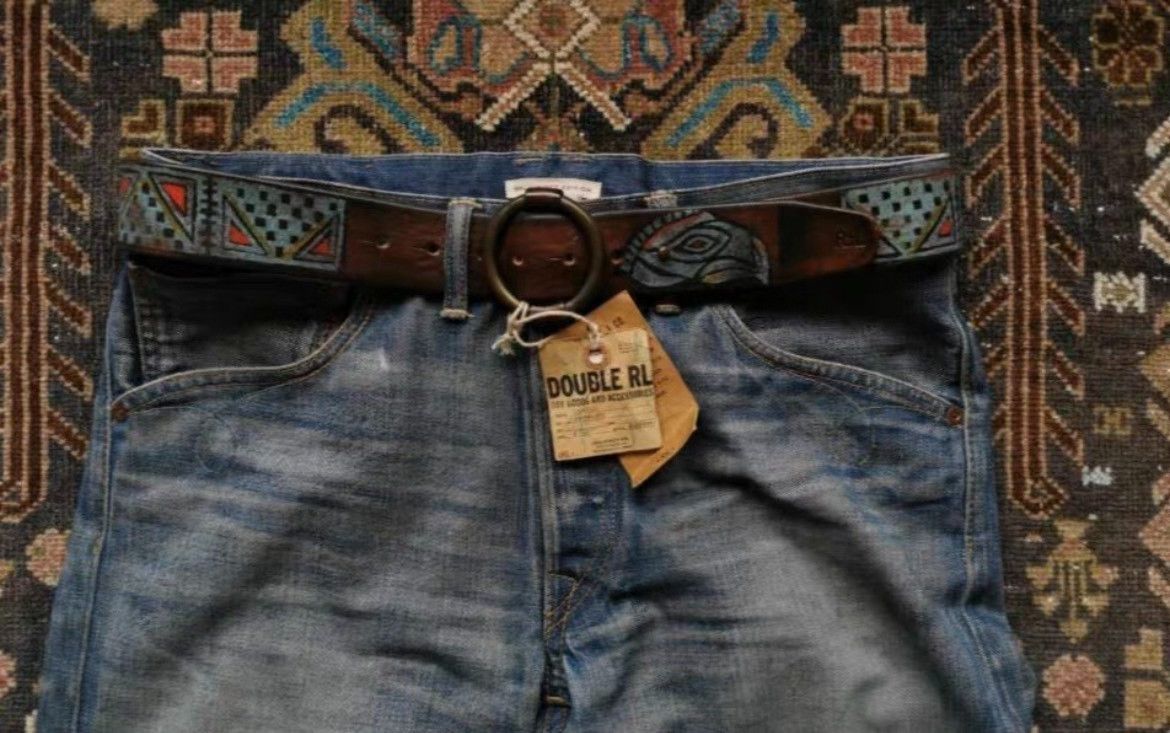 RRL Ralph Lauren RRL Classic Hand-painted Belt Size ONE SIZE - 4 Thumbnail