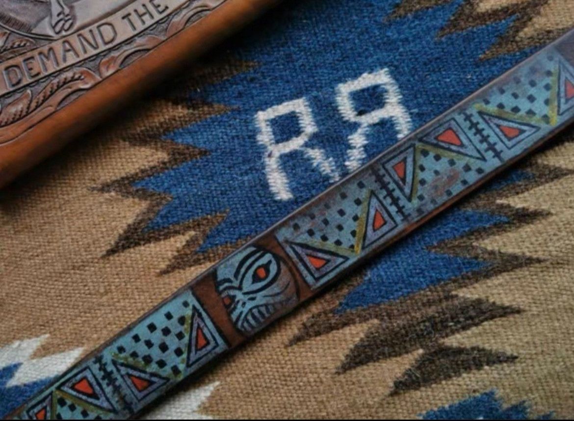 RRL Ralph Lauren RRL Classic Hand-painted Belt Size ONE SIZE - 7 Thumbnail